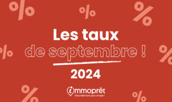 Taux crédit immobilier septembre 2024