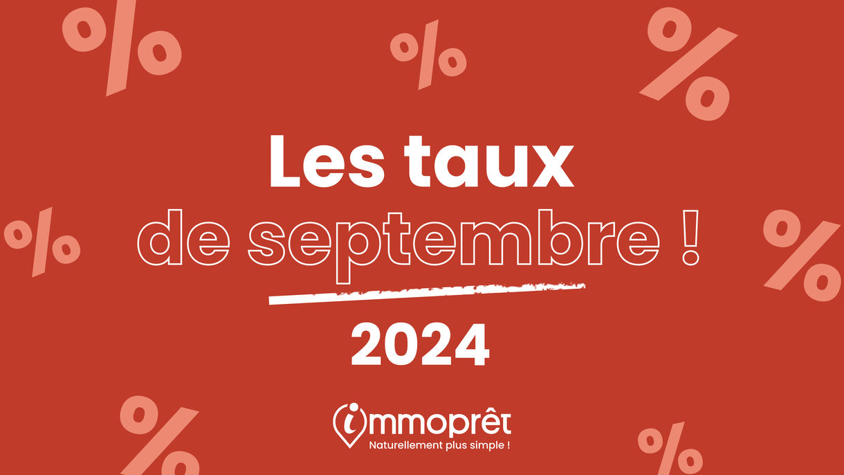 Taux crédit immobilier septembre 2024