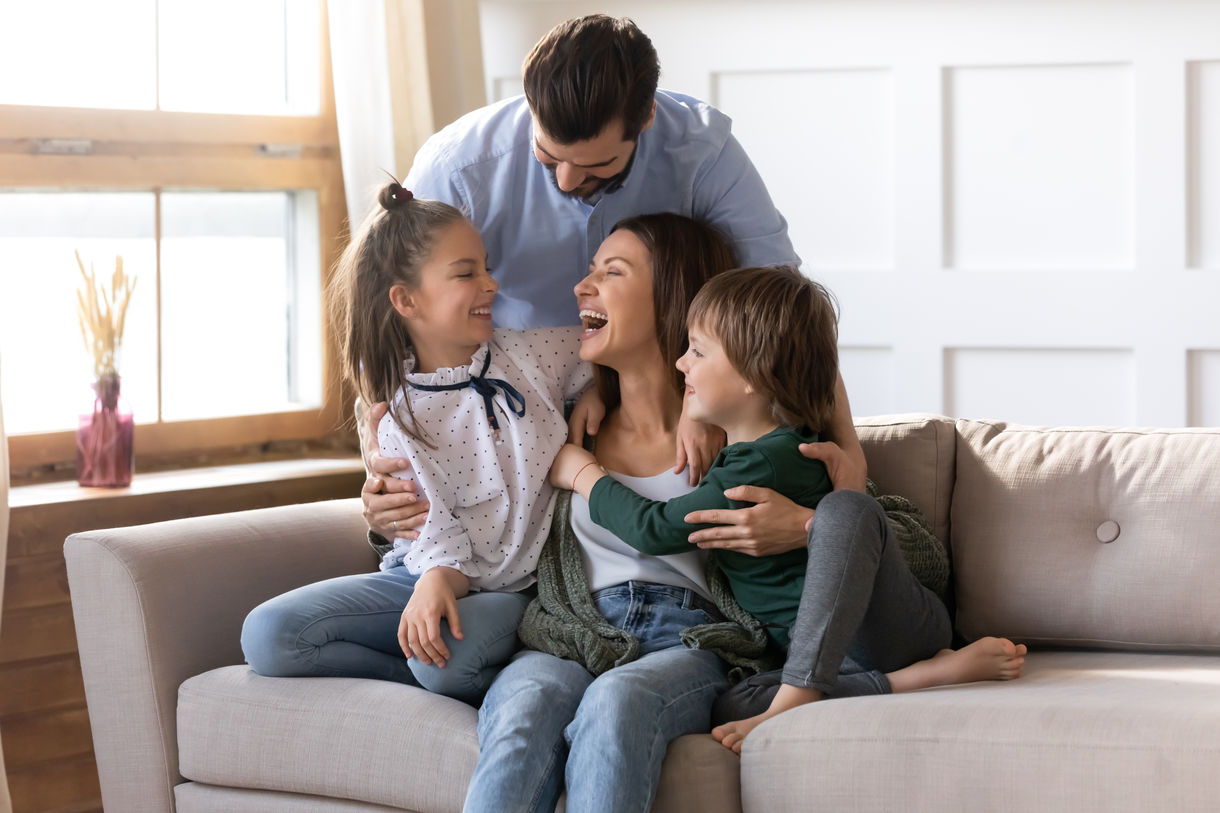 famille parents enfants