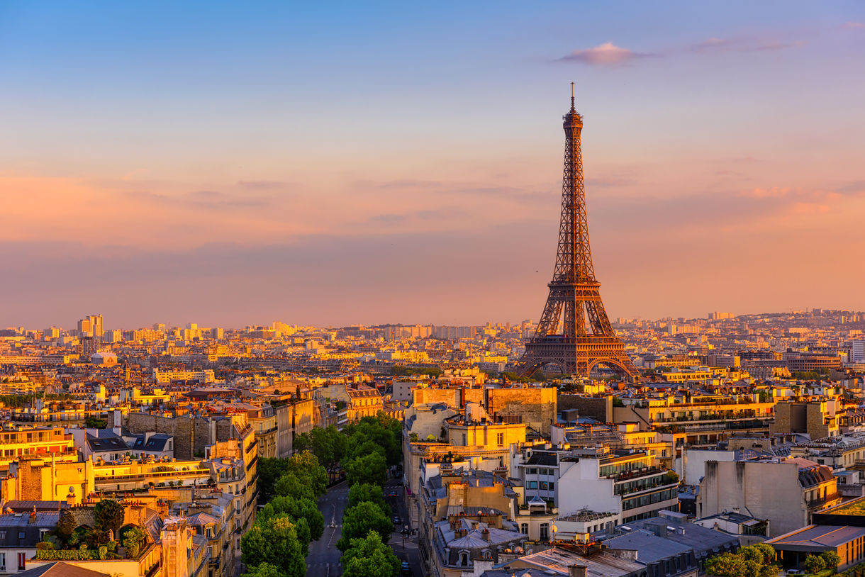 paris ville capitale panorama arrondissement